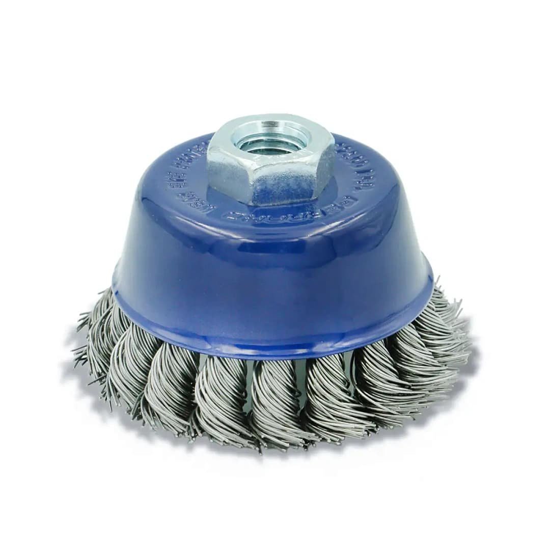 Щітка торцева із плетеної проволоки, 65мм, М14 Gerrard 7185647