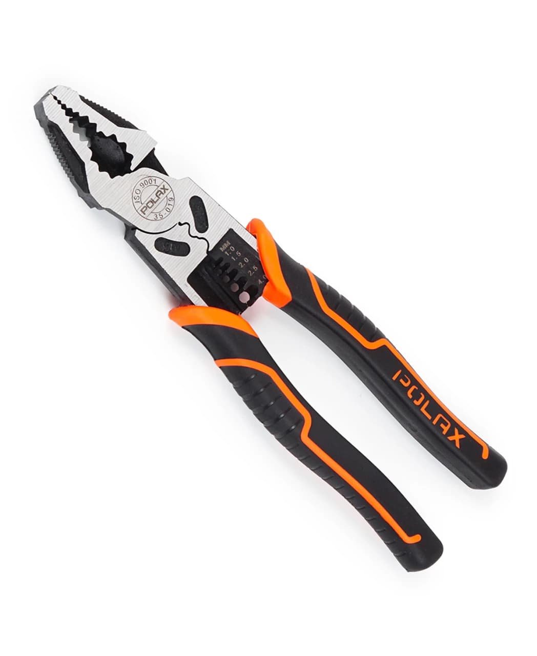 Плоскогубці універсальні зі знімачами ізоляції, 225мм 4.0, 2.5, 2.0, 1.5,