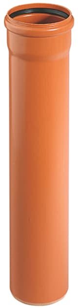 ПВ труба 110/1,5м помаранчева 2,2 стінка