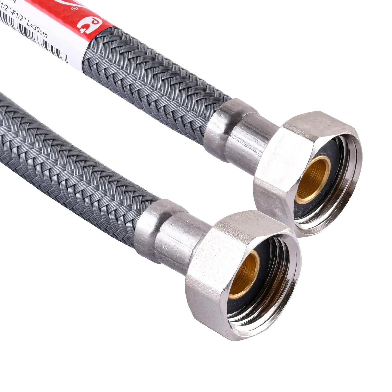 Шланг водяний TUCAI 1/2’х1/2′ BВ 0,8м АНТИКОРОЗІЯ TAQ ACB HG-1212-800 204390