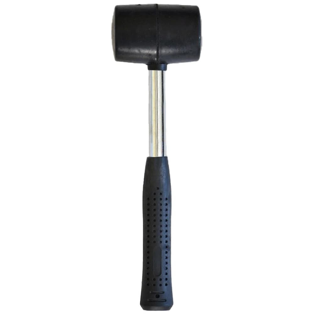 Киянка гумова, металева ручка, 900 г, 70 мм
