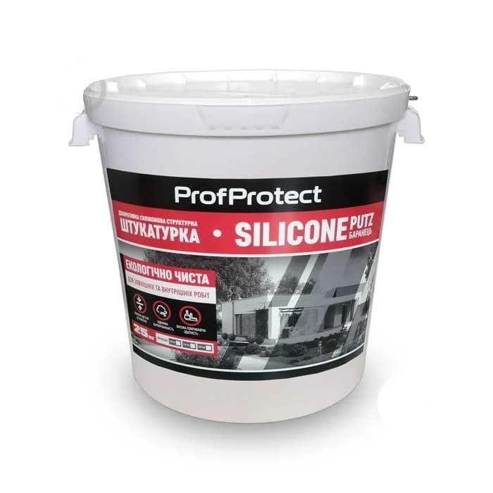Штукатурка ‘камінцева’ силіконова 1,5мм 25кг