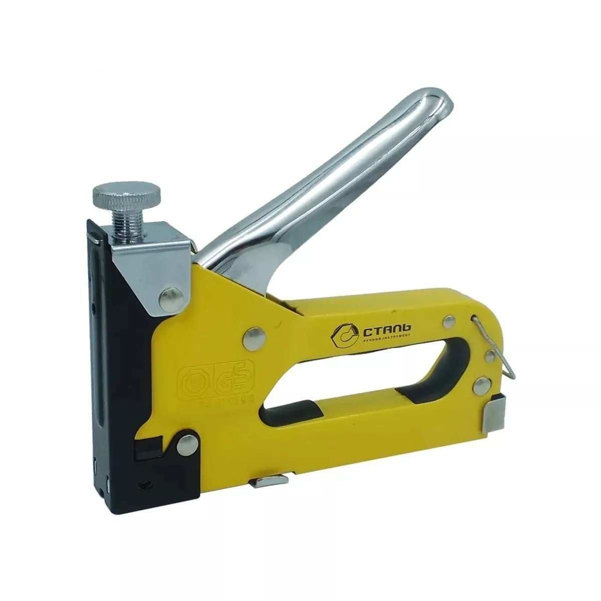 Степлер будівельний 4-14ммтип Т53, + 400 скоб Сталь