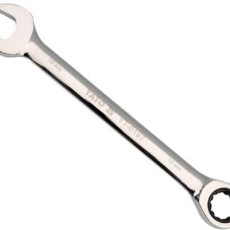 Ключ ріжково-накидний YATO з тріщаткою : CrV, М= 17 мм, L= 225 мм