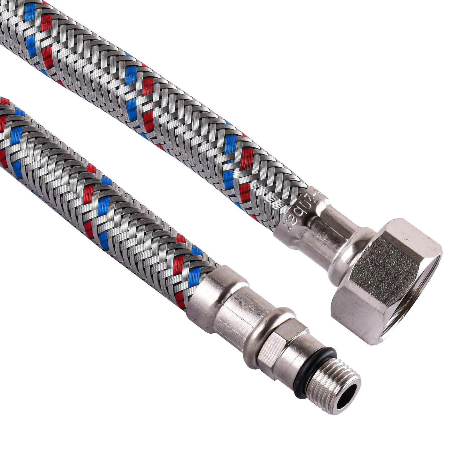 Шланг для змішувача Solomon (нерж.) М10х1/2′ 0,6м HY6201 B кор.