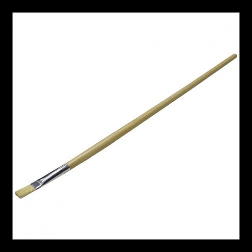 Пензель для підфарбовування, дерев’яна ручка, № 08, 10мм