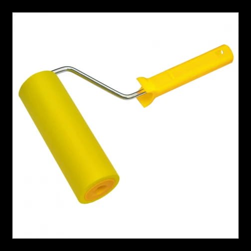 Валик притискний гумовий з ручкою d 8 мм, 180 мм