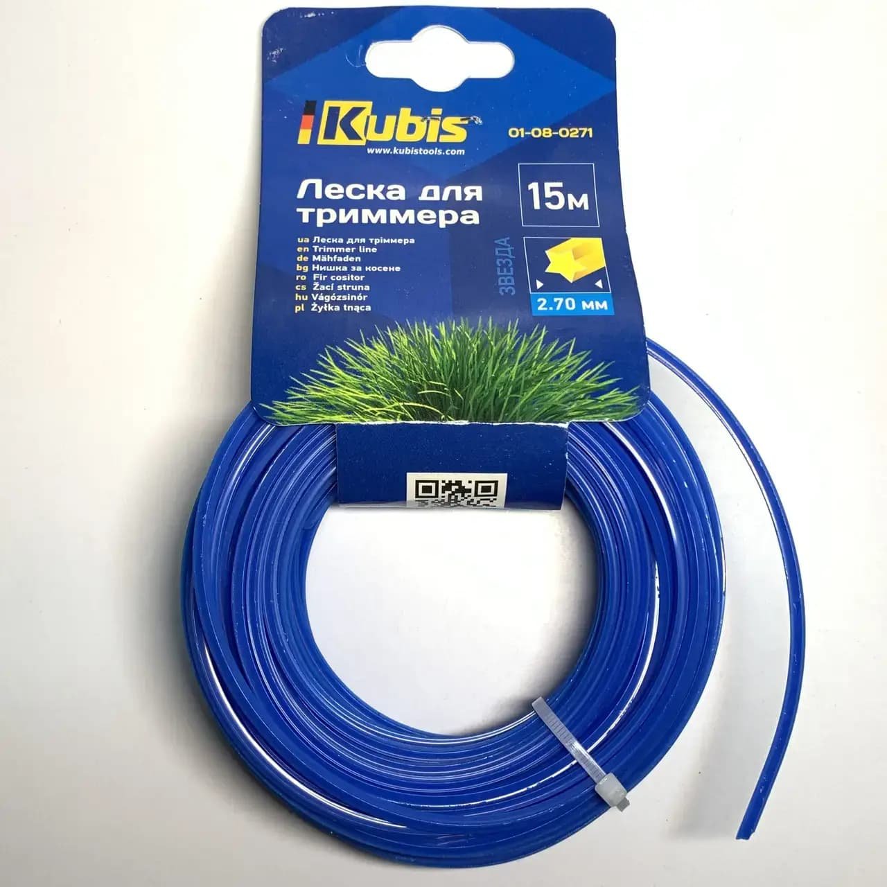 Жилка для тримера 2.4мм Зірка