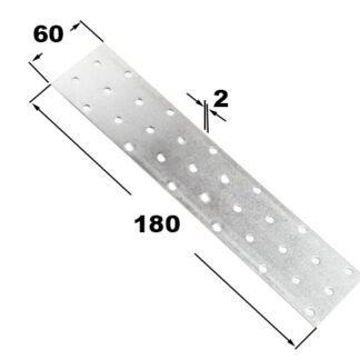 З’єднувач плаский 60х180х2,0 20шт (50)