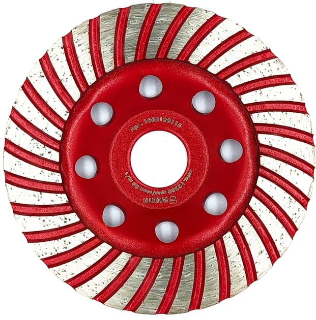 Чашка алмазна TURBO 115×22.23 мм, RED LINE {арт.1668120115}