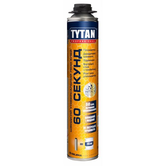 TYTAN Піна-клей 750мл GUN(професійна)