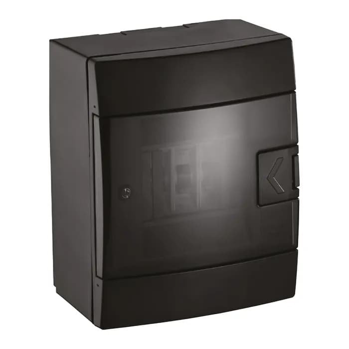 Щиток електричний 4х зовн. чорний