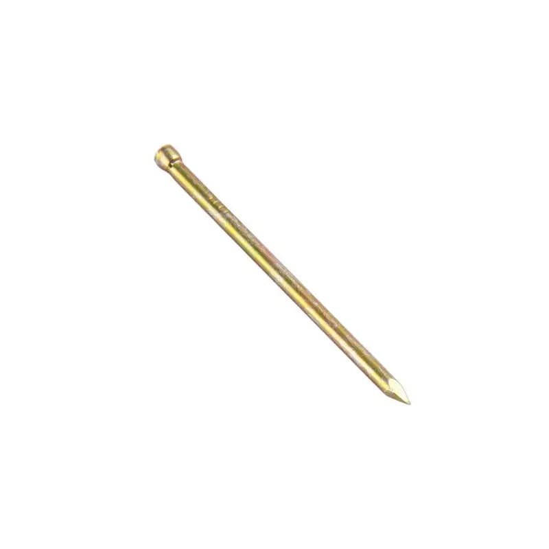 Цвях столярний цинк 1.8х40 100г жовтий