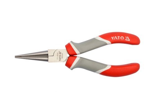 Круглогубці нікельовані YATO L=160мм