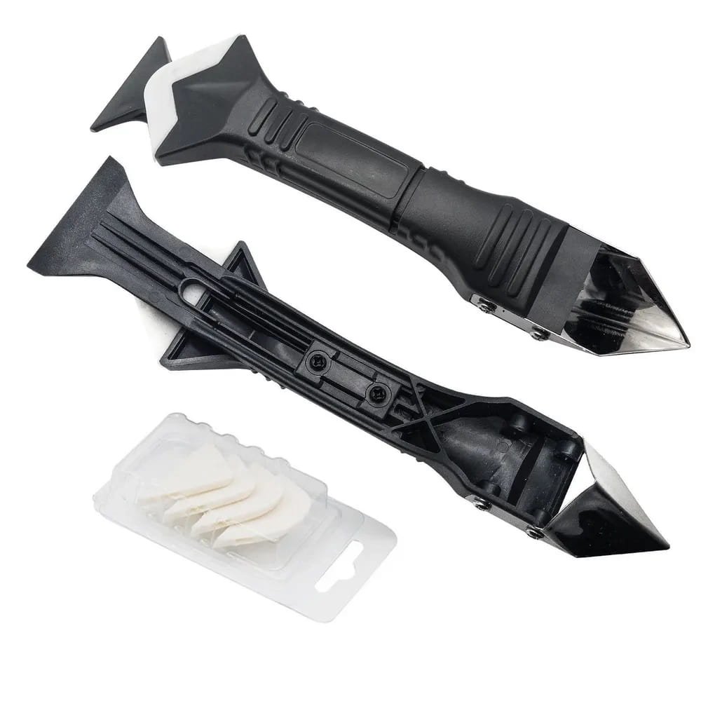 Шпатель для силікону 3 в 1 MAGtools 19 х 5 х 3 см для нанесення та видалення герметика (арт.3064)