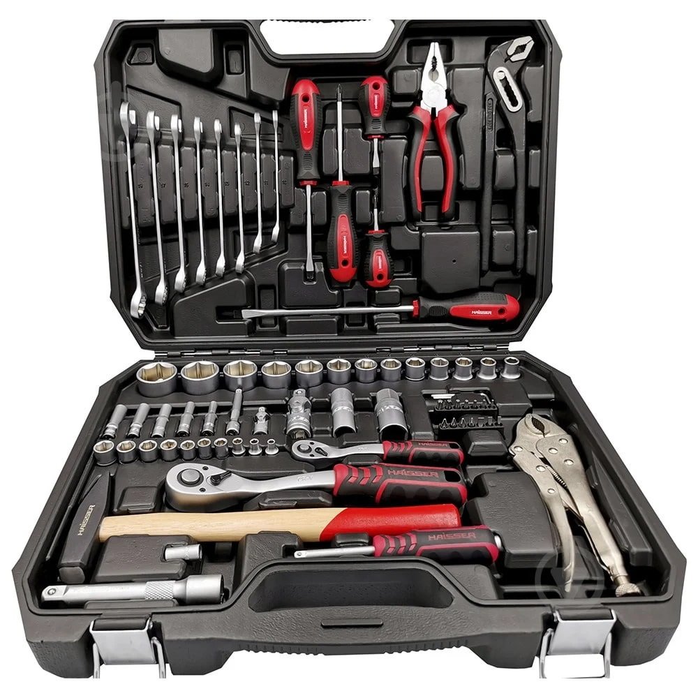 Набір інструментів професiйний 1/2′ i 1/4′ 72 од. HAISSER