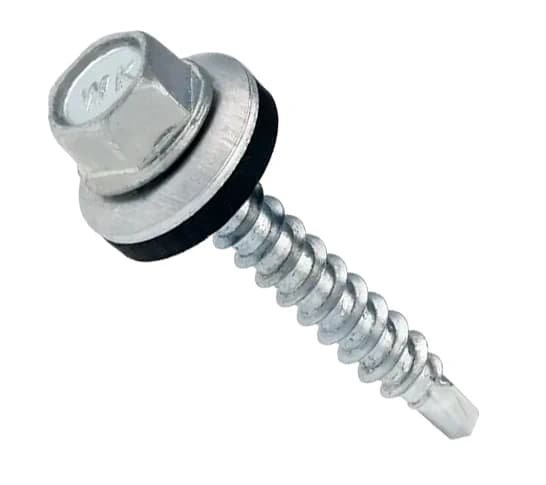 Самонаріз з буром, з прокл.EPDM, для кріплення в метал 4,8х25 п=250 (3000)