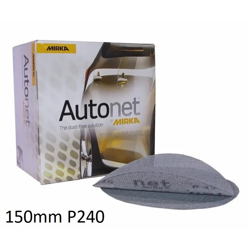 Абразивний диск-сітка AUTONET 150 мм. Зерно Р240