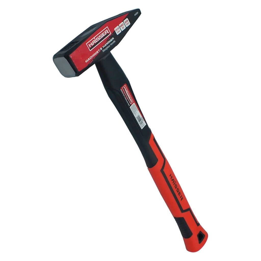 Молоток слюсарний 500 г. ручка з скловолокна HAISSER