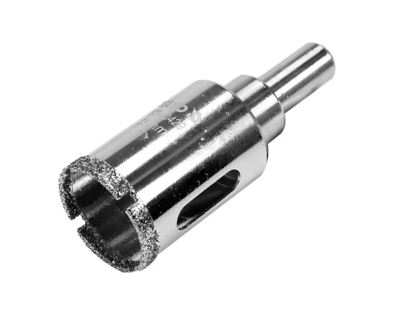 Свердло по гресу і кераміці YATO, Ø= 25 мм, при сухому і мокрому режимах