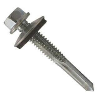 Самонаріз буром з шестигр. головкою і прокл.EPDM 5,5х38 h=12мм (п=200) (3200)