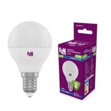 Лампа ELM сфера 6w E14 4000к