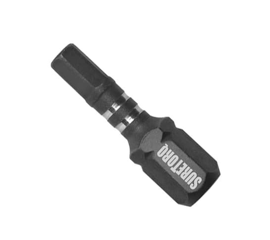 Біти SURETORQ конфірматні 4.0×25 чорні (15)