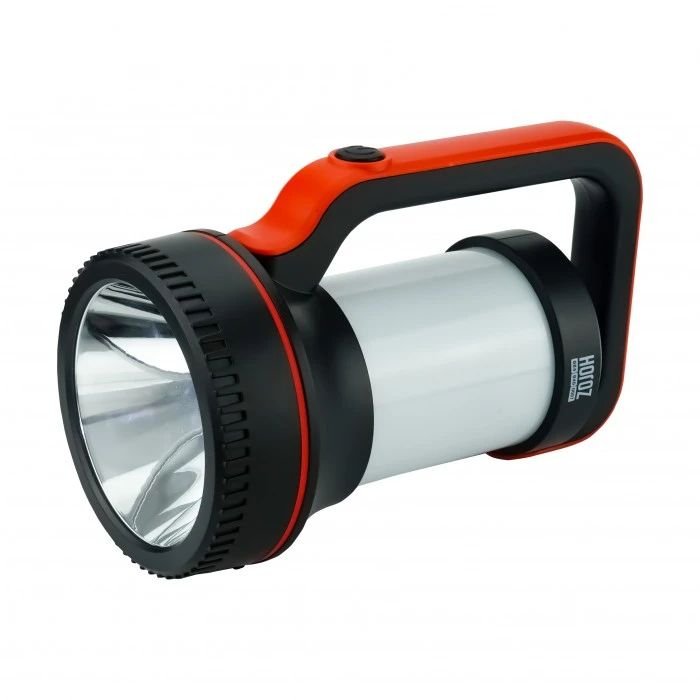 084-040-0007 Ліхтар акумул.LED 7W 400Lm 220-240V IP20 151х232мм. ручний чорний