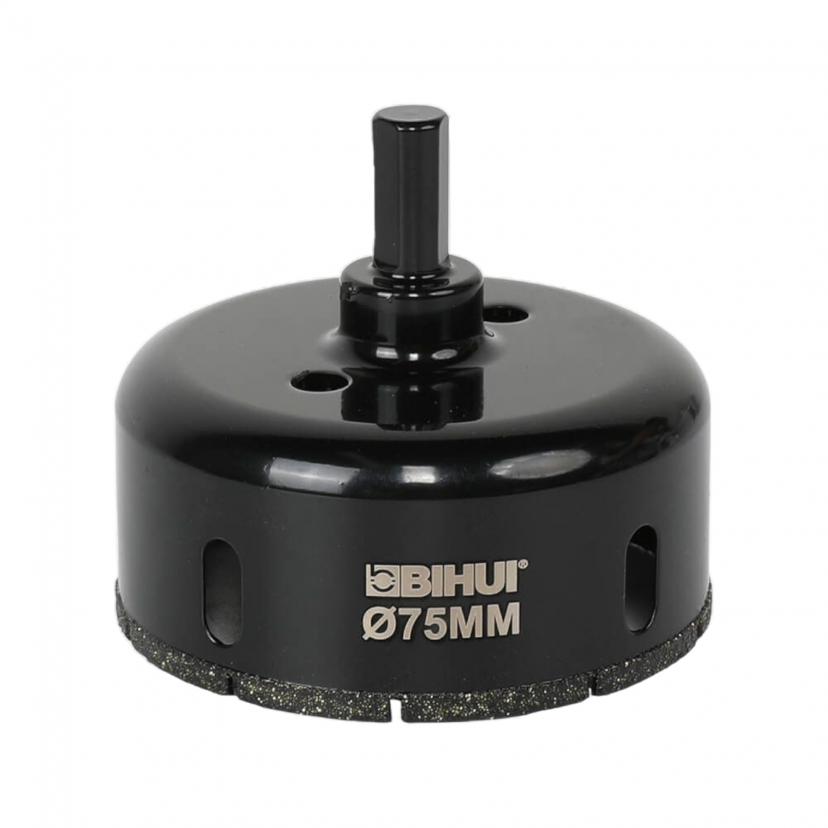 Алмазна коронка BIHUI Ceramics PRO 75 мм під дриль