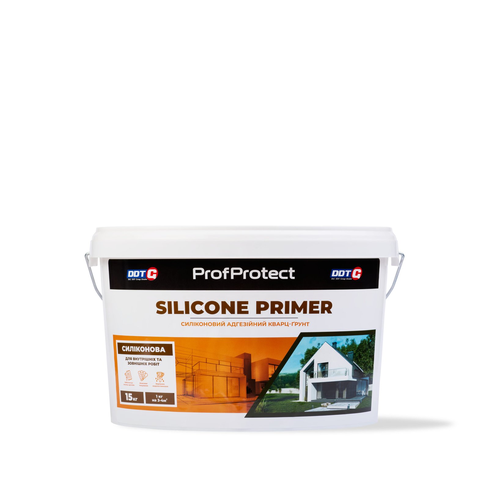 Кварц-грунт Силіконовий ProfProtect QUARTZ PRIMER- 10л/15кг