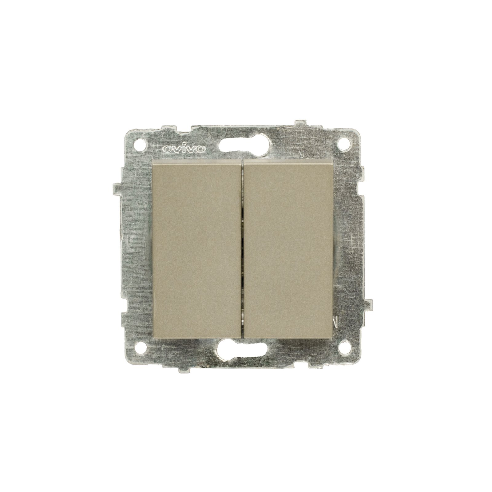 600-000213-202 Механізм вимикача 2-клв.Grano антрацит/12/120