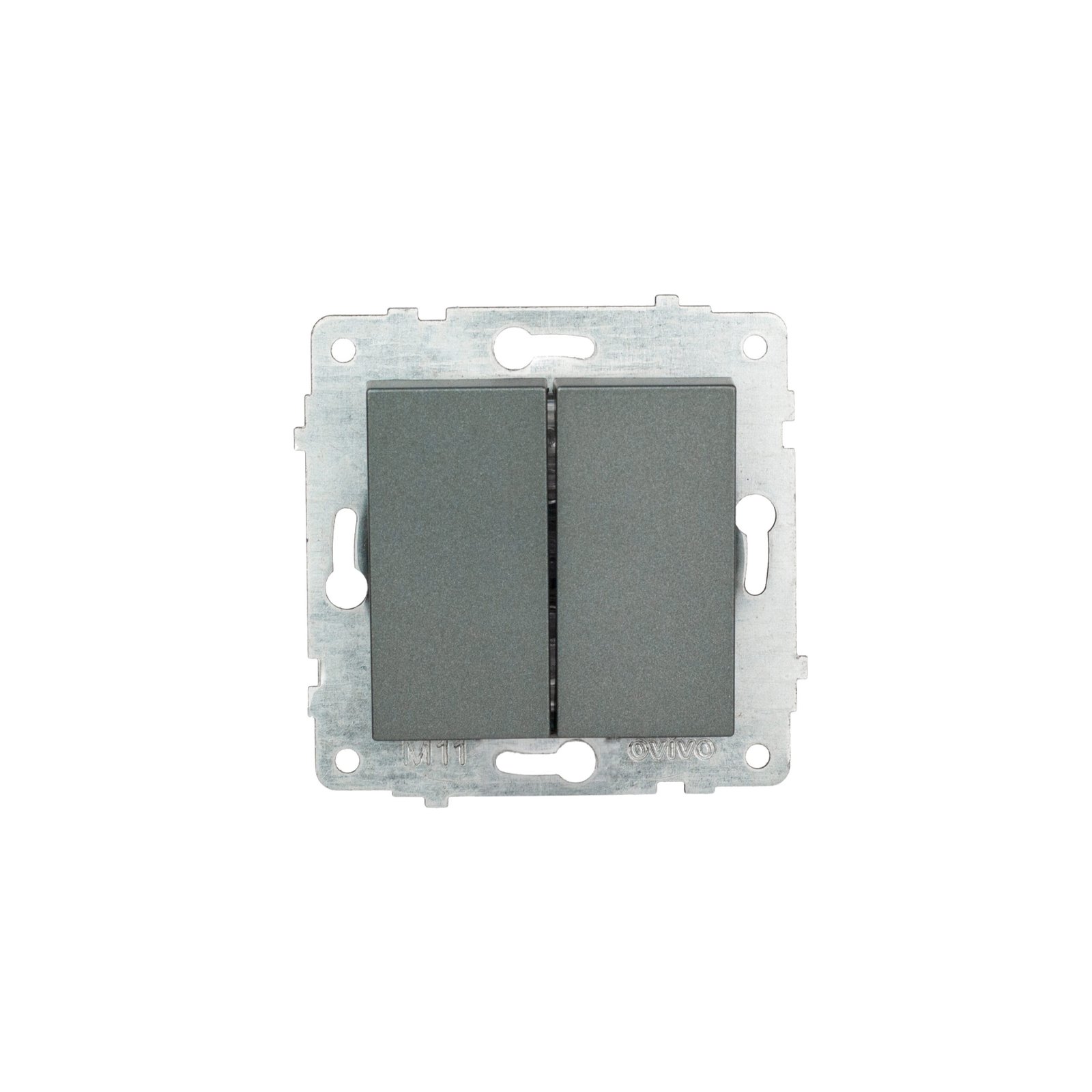 600-000211-202 Механізм вимикача 2-клв.Grano дим