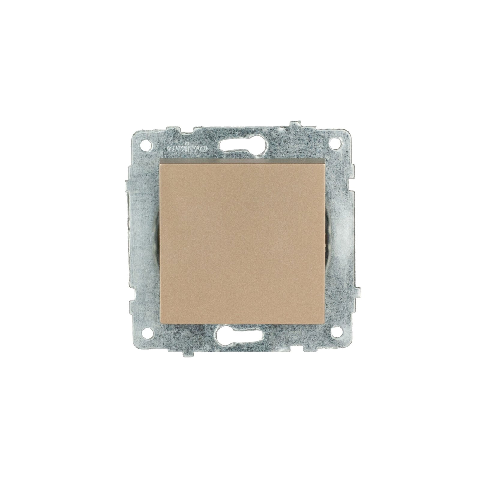 600-000212-200 Механізм вимикача 1-клв.Grano титановий/12/120