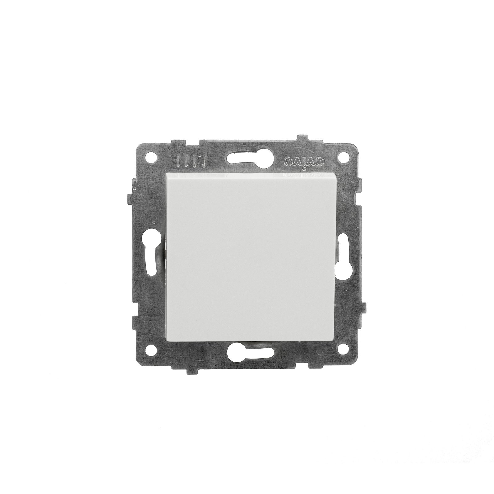 600-000201-200 Механізм вимикача 1-клв.Grano білий/12/120