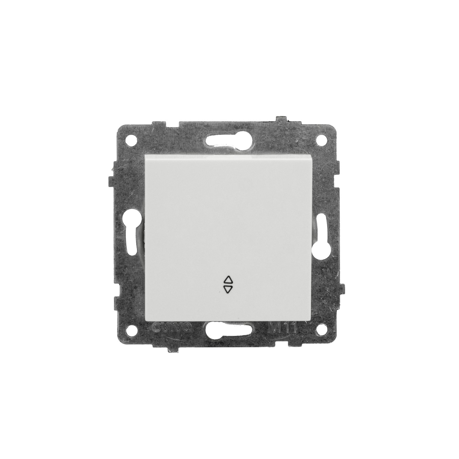 600-000201-209 Механізм вимикача 1-клв.прохідного Grano білий/12/120