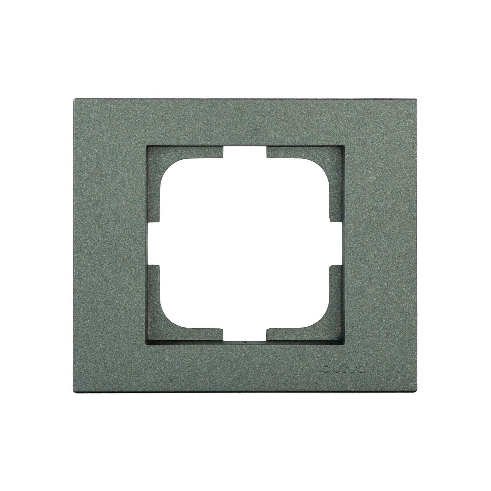 Рамка одинарна Grano дим