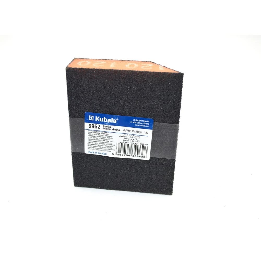 Кубала 9962 Наждачка-губка58/83х100х25 P120 коса