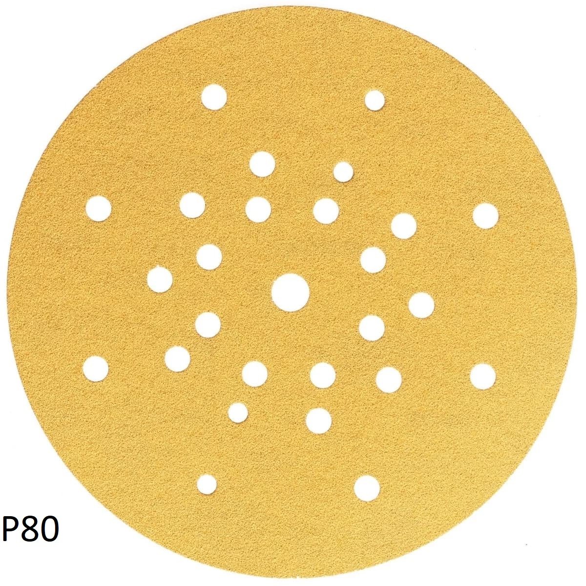 Шліфувальний круг Gold 225 мм. P80