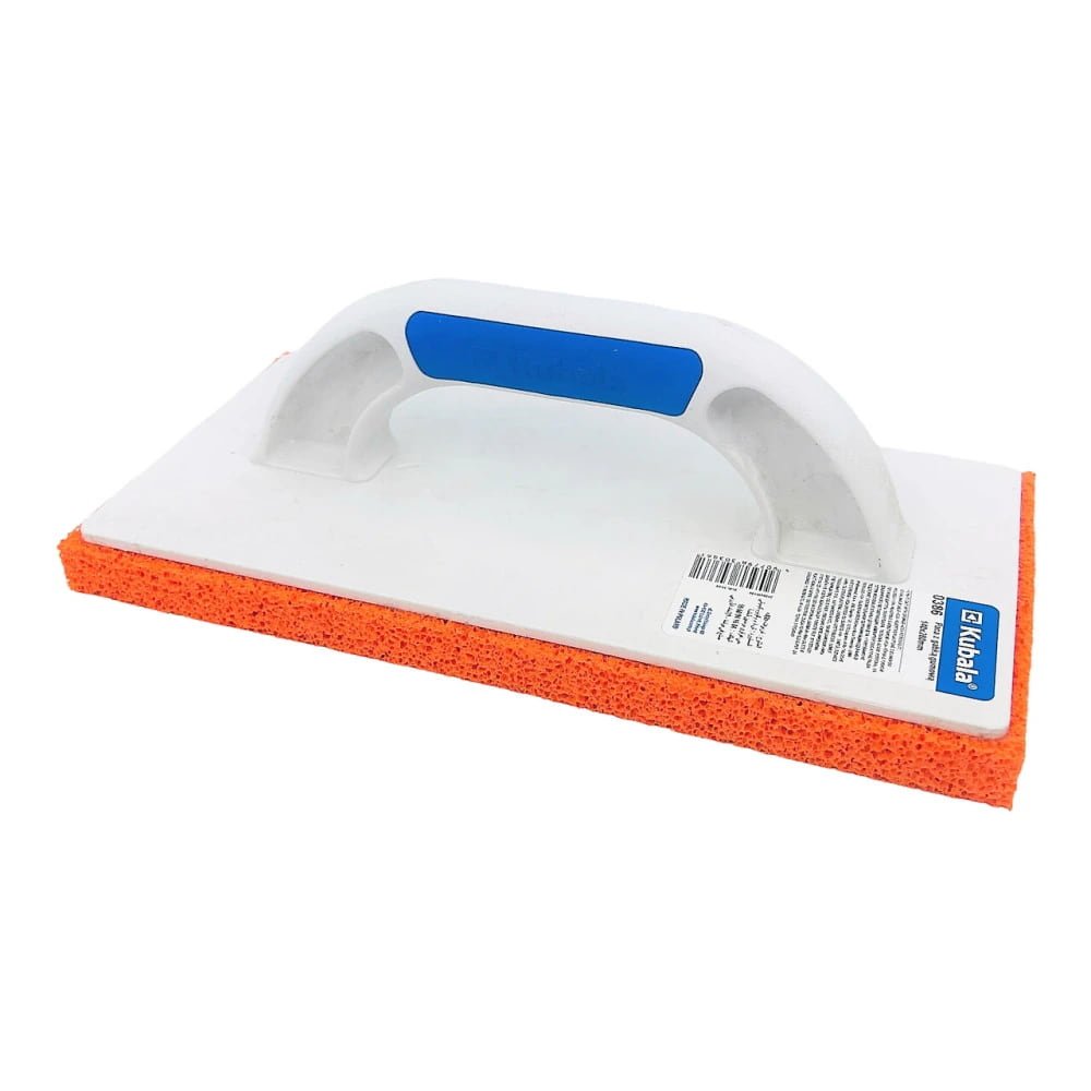 Кубала 0386 Терка пластик з гумовою великопорис губкою 140х280мм