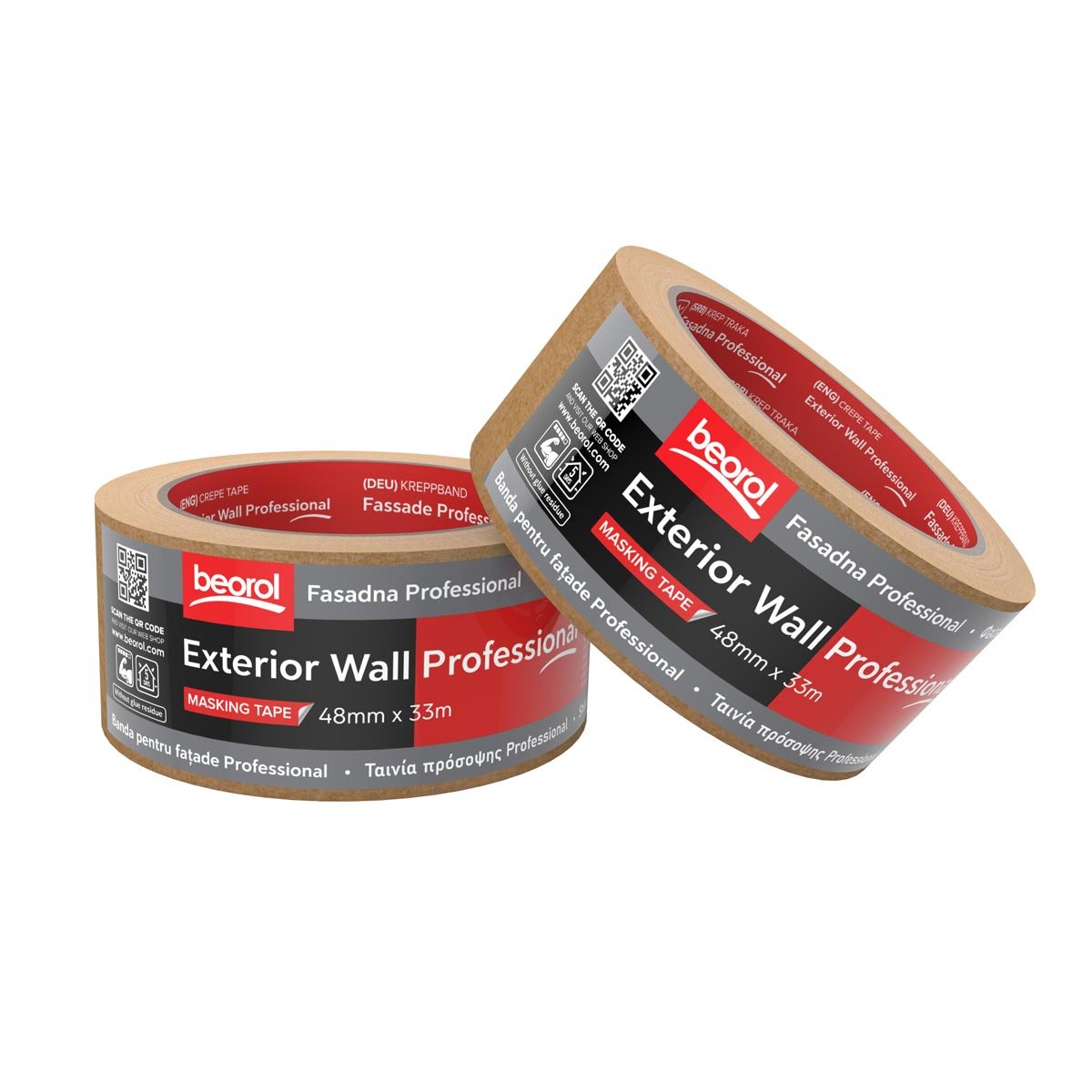 Маскуюча стрічка Exterior Wall Professional Beorol 48мм/50м