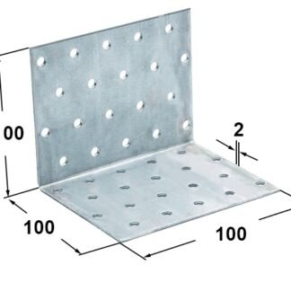 Кутник панельний 100х100х100х2,0 20шт (80)