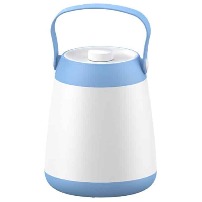 084-037-0015-010 Ліхтар акумул.LED 15W 160-550Lm 220-240V IP20 125х155мм. настільний голубий/30