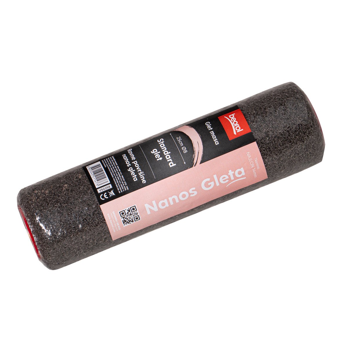 Валик для шпаклівки Glet Beorol 25 см d8