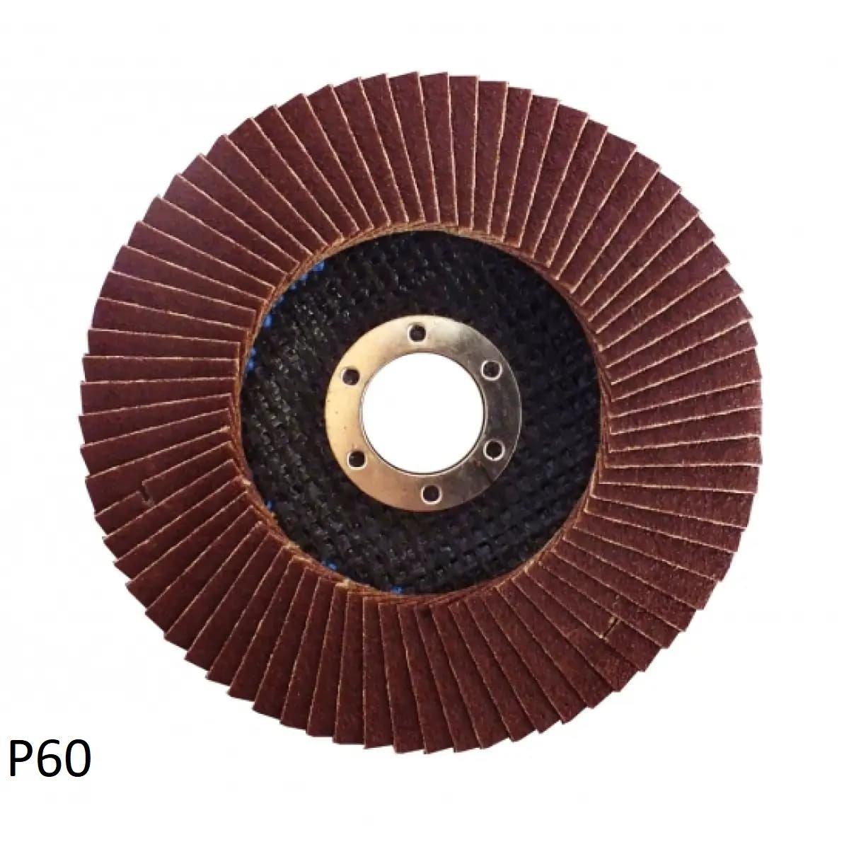 Диск пелюстковий плоский 125хх22,2 зернистість P60, Т27