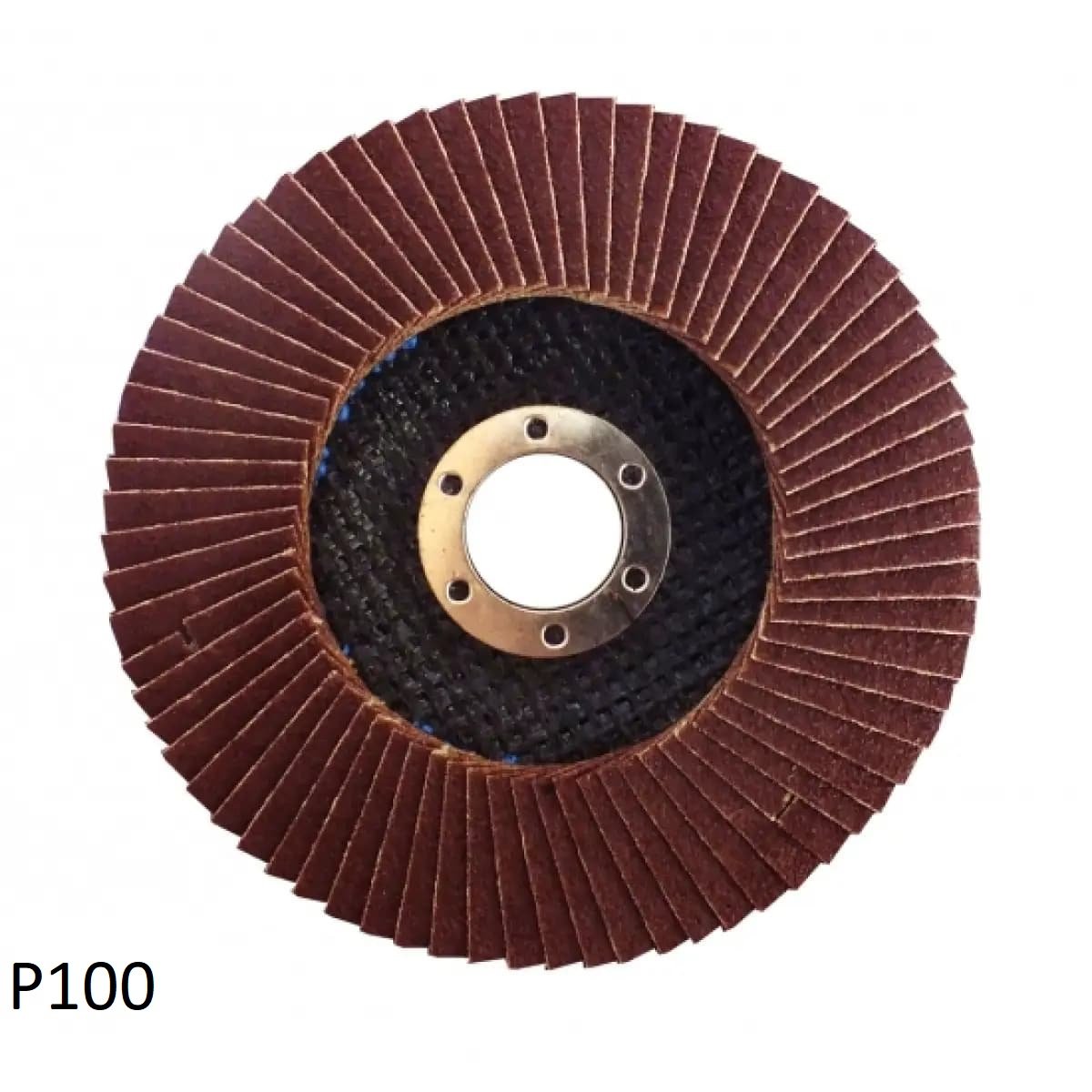 Диск пелюстковий плоский 125хх22,2 зернистість P100, Т27