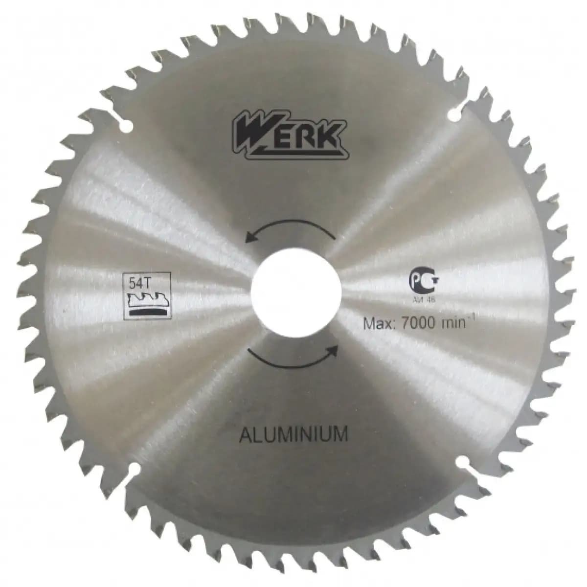 Диск пильний 190х30 24 зуб. по дереву WERK (WE109147/4332620)