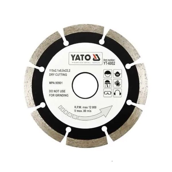 Диск відрізний SEGMENT YATO 115мм