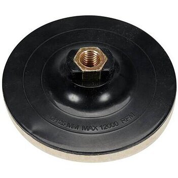 Диск з войлоком для полірування YATO Ø= 125 мм, h= 10 мм, різьбове кріплення М14