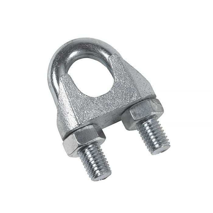 Зажим для тросів DIN741 ЦБ d. 5 30шт (2010)