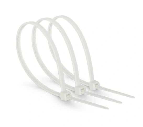 Стяжка для електропроводки БІЛА 4,8х300 п=100